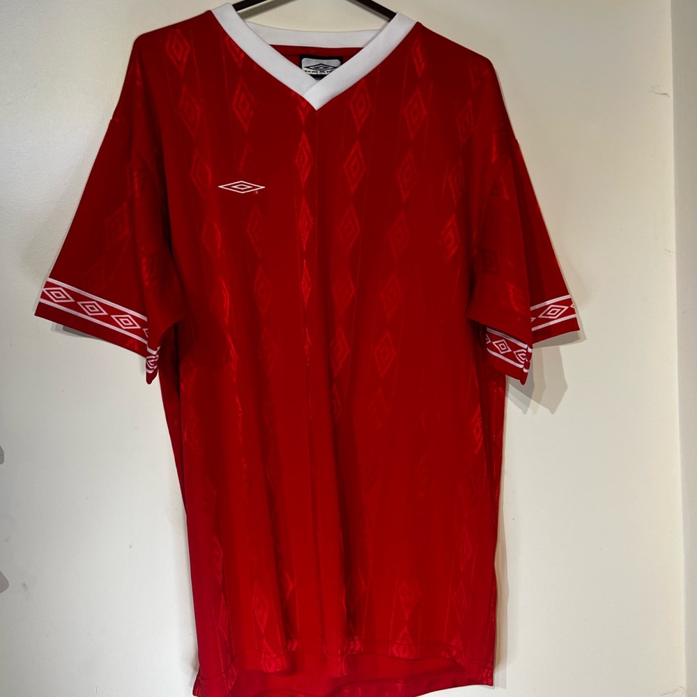 Vintage Umbro Soccer Jersey